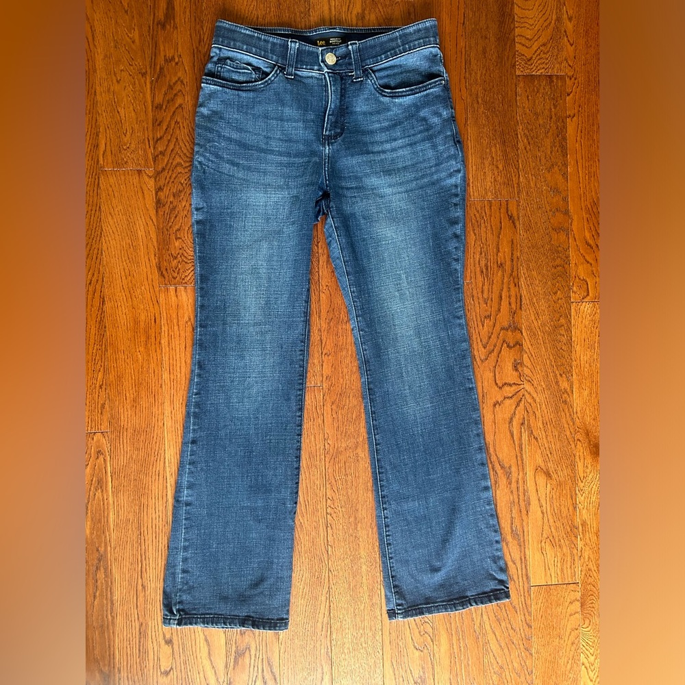 LEE Size 6 Flex Motion Women’s Bootcut Regular Fit Mid Rise Jeans